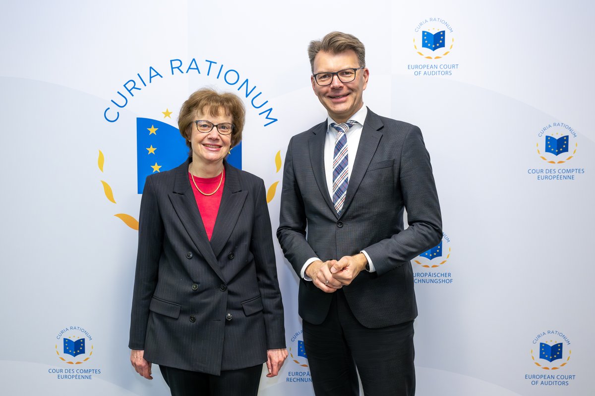 caspary's tweet photo. Today, I had the pleasure of welcoming Dr Heike Peitsch, Ambassador of Germany to Luxembourg, to the ECA. The visit offered a valuable opportunity for constructive and engaging discussions. We look forward to further cooperation in the future. https://t.co/AtbOyJ63IP