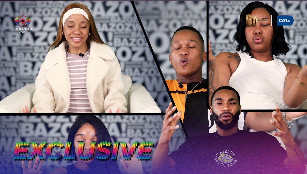 Top 5 finalists shared their loudest #Bazozwa moments 🗣️🔉 Watch Bravo B, Didi, Que, Thandeka and Trixie spill the beans on their most memorable moments.😎

Watch the highlight here: tinyurl.com/2uk7y4m2

#BBMzansiS6