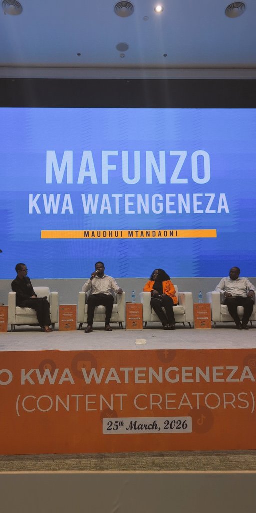 OnaStories's tweet photo. @Onastories is front and centre taking part in the very first Content Creators conference, brilliantly brought together by the @WizaraSanaa  @maelezonews  #contentyako #utajiriwako https://t.co/6b86sbIuhn