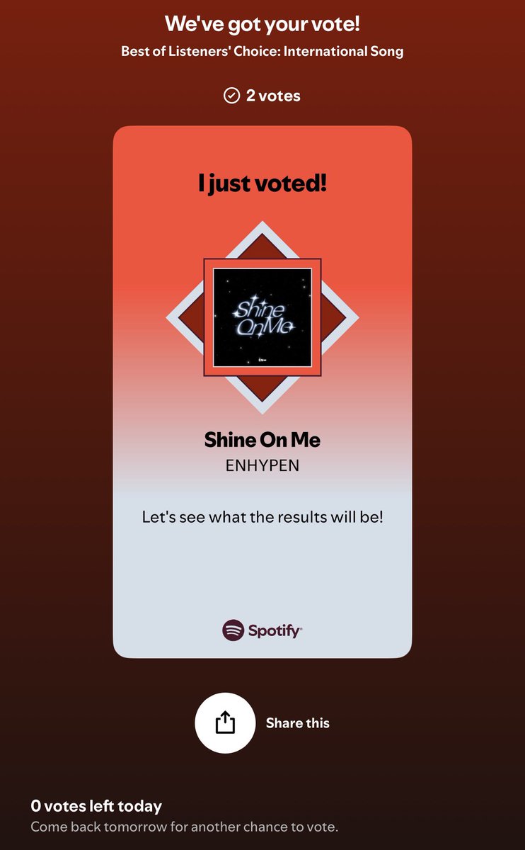 Make sure to vote for ENHYPEN in the “Best of Listeners’ Choice: International Song” category at the 2026 Music Awards Japan!

🔗 spotify.app.link/?product=open&…

#ENHYPEN #엔하이픈 <a href="/ENHYPEN_members/">ENHYPEN</a> <a href="/ENHYPEN/">ENHYPEN OFFICIAL</a>