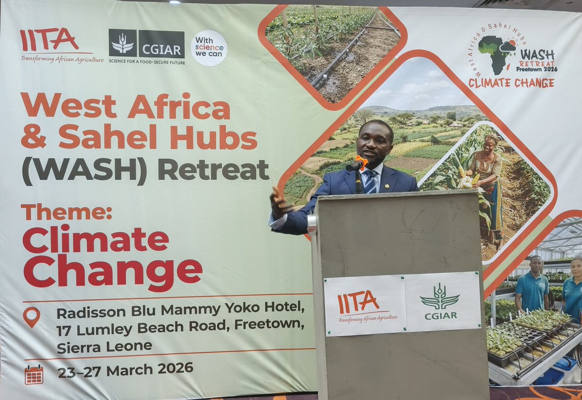 Sierra Leone Agricultural Research Institute tweet media