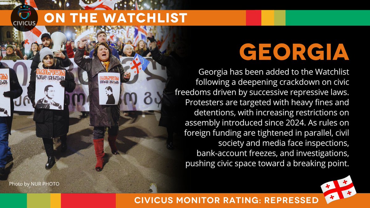 CIVICUS Monitor tweet media