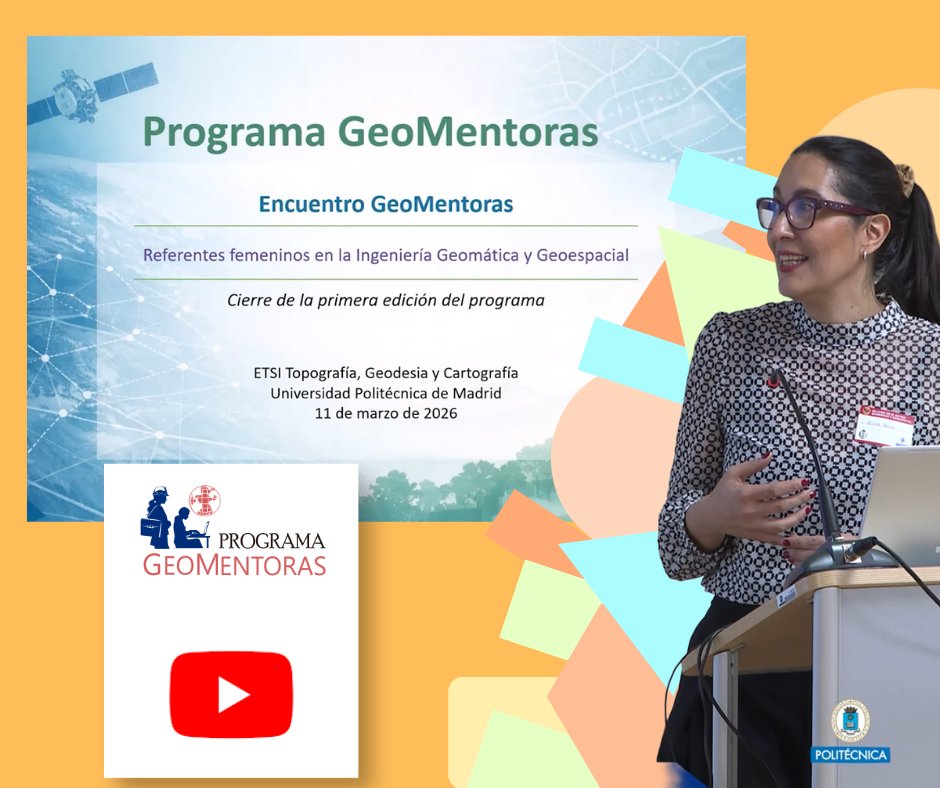 ETSI Topografía, Geodesia y Cartografía - UPM tweet media
