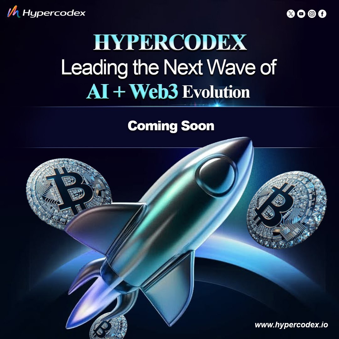 the_hypercodex's tweet image. 🚀 Something powerful is on the horizon.

Hypercodex is preparing to lead the next wave of AI + Web3 innovation.

Smarter technology.
Stronger blockchain systems.
A new digital ecosystem built for the future.

🌐 hypercodex.io

#Hypercodex #AIWeb3 #Web3Innovatio