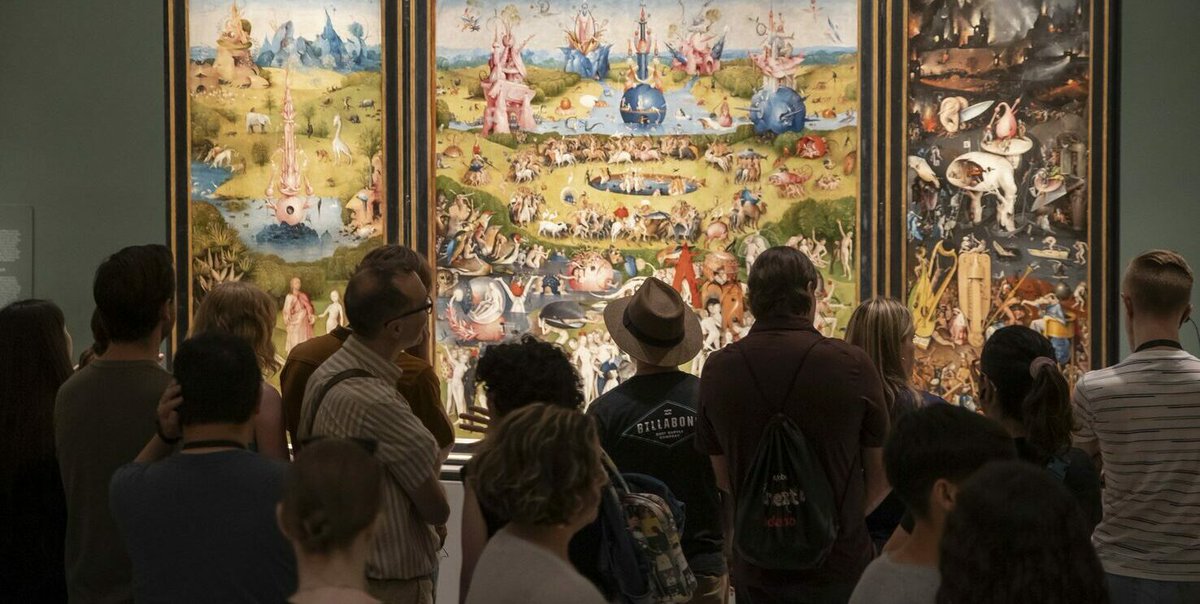 hoyesarte_com's tweet image. 👏👏El Museo Nacional del Prado redefine su modelo de visita: reduce de 30 a 20 el máximo de integrantes por grupo para favorecer una experiencia más cercana con las obras y aliviar la presión en las salas más transitadas

ℹ️ hoyesarte.com/artes-visuales…

#MuseoDelPrado #Arte #museos