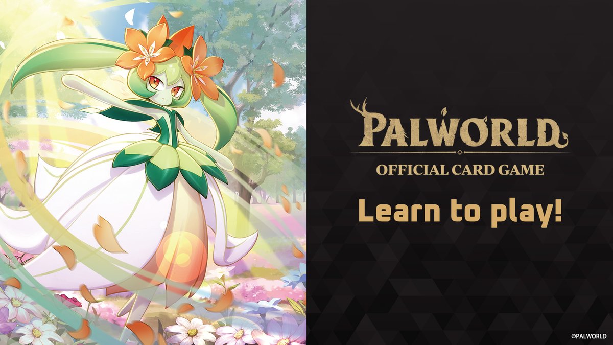 Palworld OFFICIAL CARD GAME tweet media