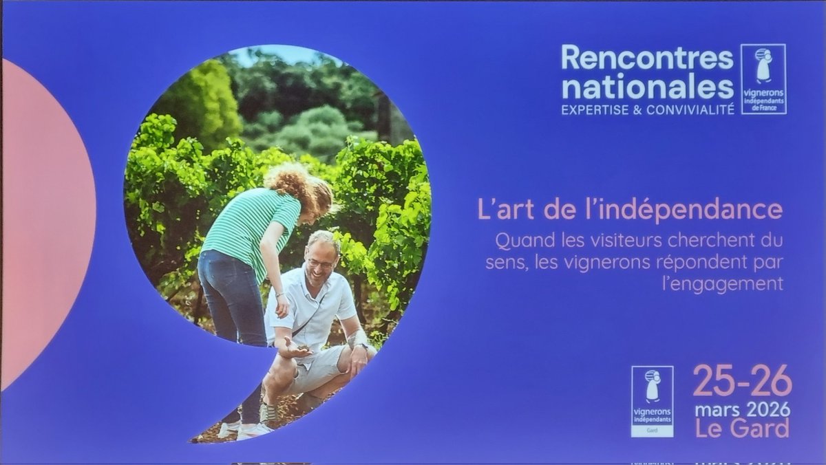 Vignerons Indépendants de France tweet media