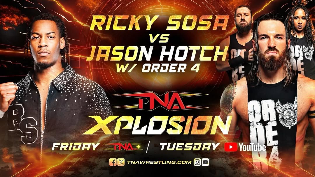 basnettdavid1's tweet image. Tv 📺 #NowWatching Wrestling 😉
@ThisIsTNA #Xplosion Friday March 20th 2026 🗓
On @YouTube 🇬🇧 👨‍💻
#KeepUpLad 🙄 #TNAWrestling
