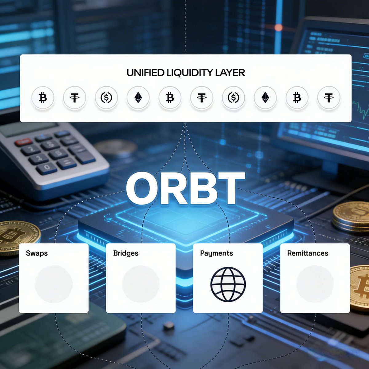 80% of stablecoins earn 0 yield

✔️Monetize Idle Liquidity $ORBT is the key
Convert idle funds into institutional-grade returns using pre-funded settlement commitments and programmable stablecoin instruments

✔️<a href="/ORBT_Protocol/">ORBT</a> can make it happen

✔️hub.orbt.xyz/?referral_code…