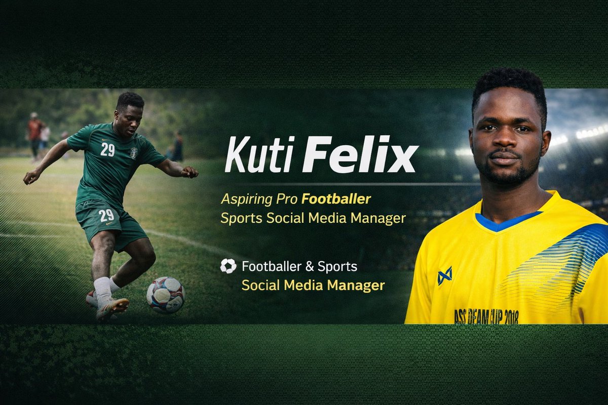 Kuti Felix | Footballer & Sports SMM tweet media