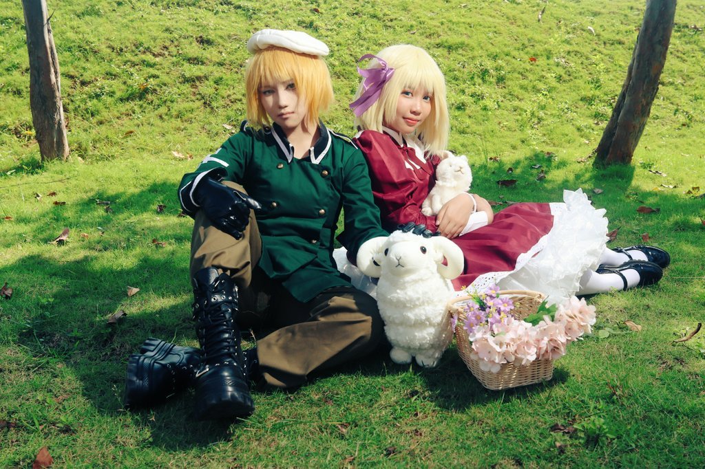 019___q's tweet photo. ˙˚ʚ 🐑 .*･｡ﾟ

#vashzwingli #hetaliaswitzerland #hetaliaswiss #hetaliacosplay
#hetalialiechtenstein #axispowershetaliacosplay https://t.co/PS6pj3ktVw