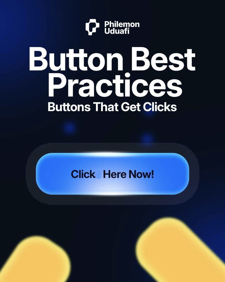 uduafi_philemon's tweet photo. Button mistakes that kill conversions:
1. Weak contrast (can't see it)
2. Unclear copy (what happens?)
3. Too small (hard to tap)
4. No hover state (is it clickable?)
Buttons should be obvious. Make them work.
#CTAButtons #DesignBest #UIDesign #ButtonDesign #ConversionDesign https://t.co/lzvppxfBaw