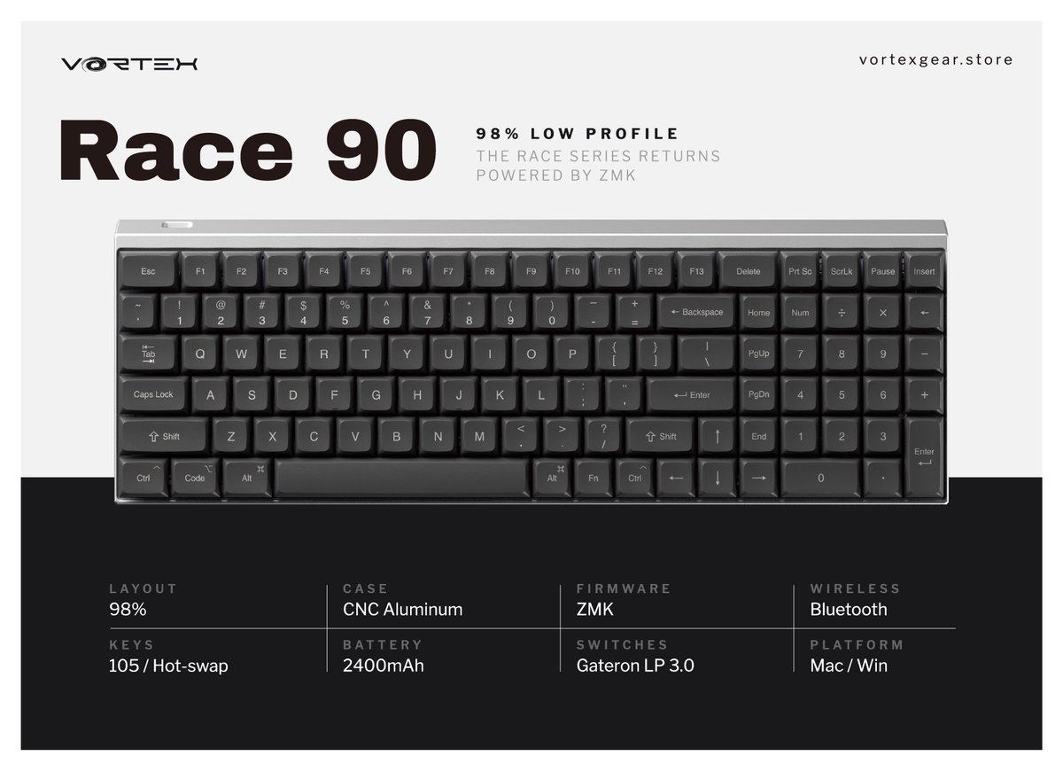 VORTEX KEYBOARD tweet media
