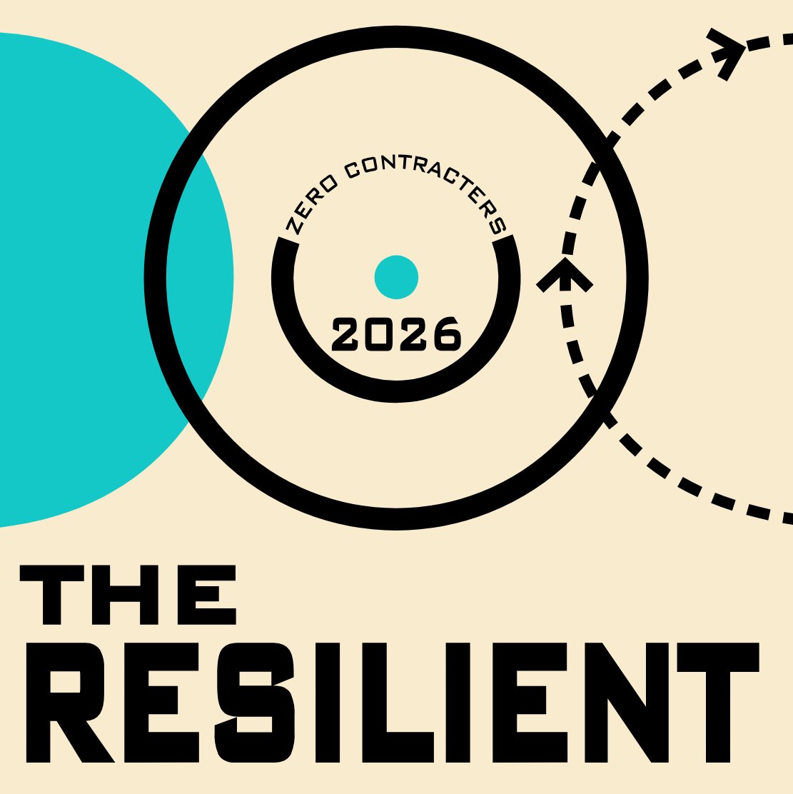 JestemZero's tweet image. 2026 is a year for the resilient artists. It's tough out there. But on-chain will persist so #ZeroContract will persist. Today I sent The Resilient token to the seventeen artists that have minted on our contracts this year. That's a small amount for a quarter of the year. But we