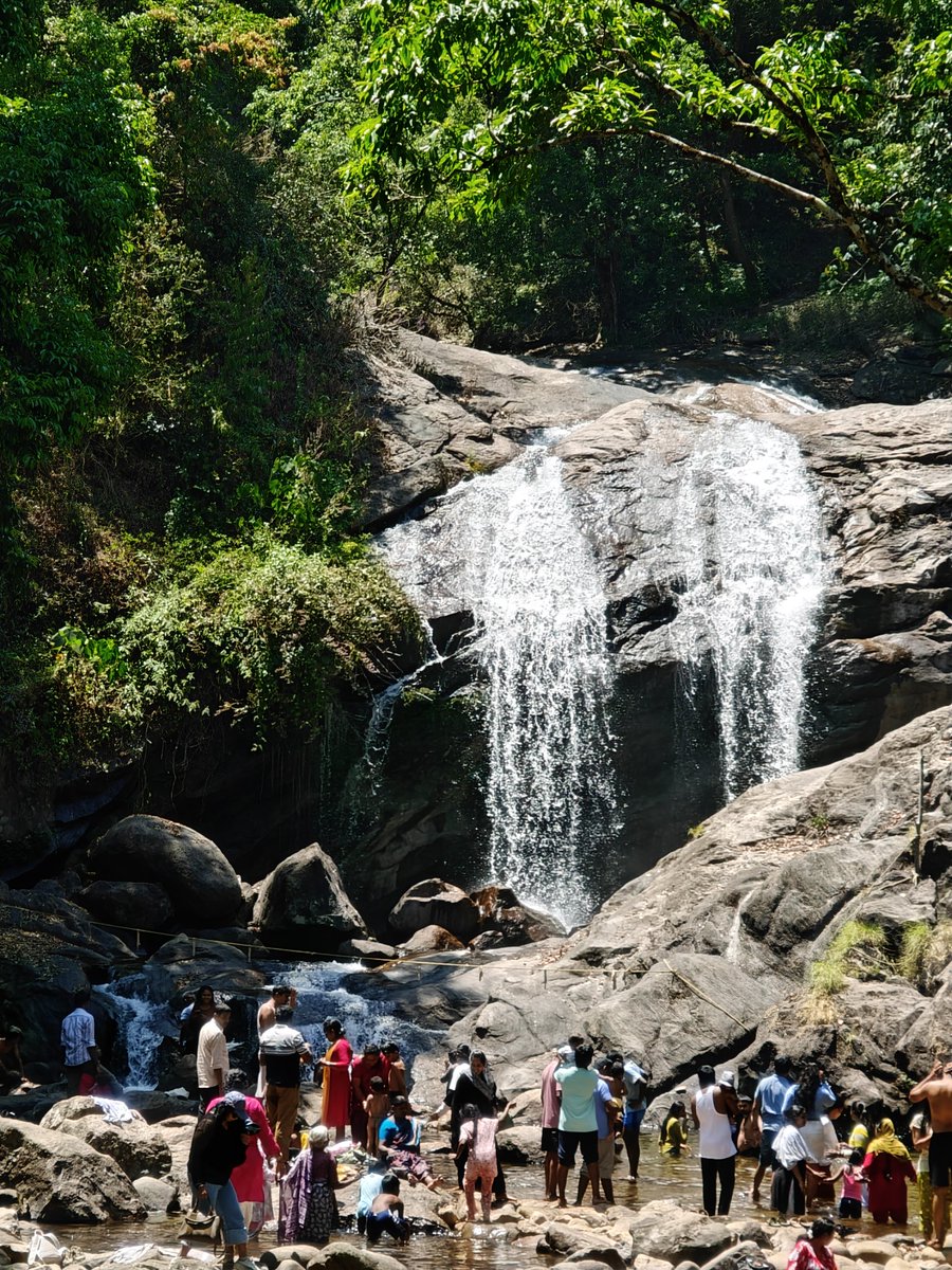 pradverse's tweet photo. Waterfall dekhne aaya tha waterpark bana diya 😭😭🌿💔 
📍Munnar , Kerala https://t.co/E2T3szmRRq