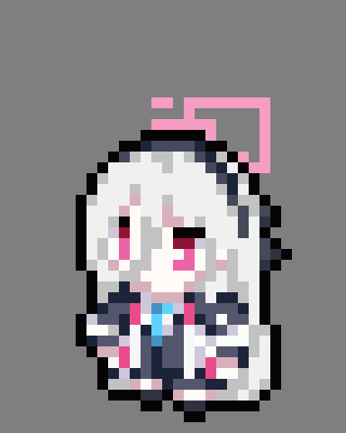天童ケイ #ブルアカ #BlueArchive #ドット絵