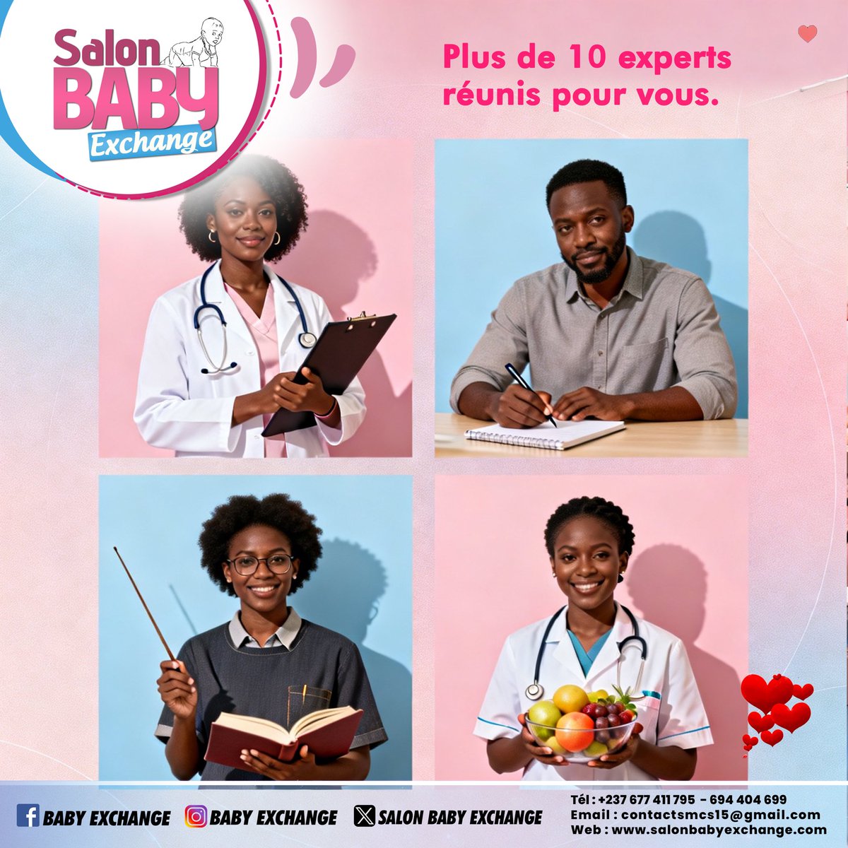 SalonBabyExch's tweet photo. 𝐄𝐭 𝐬𝐢 𝐞̂𝐭𝐫𝐞 𝐩𝐚𝐫𝐞𝐧𝐭 𝐞𝐧 𝟐𝟎𝟐𝟔 𝐝𝐞𝐯𝐞𝐧𝐚𝐢𝐭 𝐮𝐧𝐞 𝐯𝐫𝐚𝐢𝐞 𝐜𝐨𝐦𝐩𝐞́𝐭𝐞𝐧𝐜𝐞 ?

Du fœtus à l’adolescence : apprenez à mieux comprendre, encadrer et éduquer vos enfants.

🎤 +10 experts
🎟️ Entrée gratuite

👉 Commentez “JE VIENS”
#SalonBabyExchange2026 https://t.co/Fm7MXmfyxr