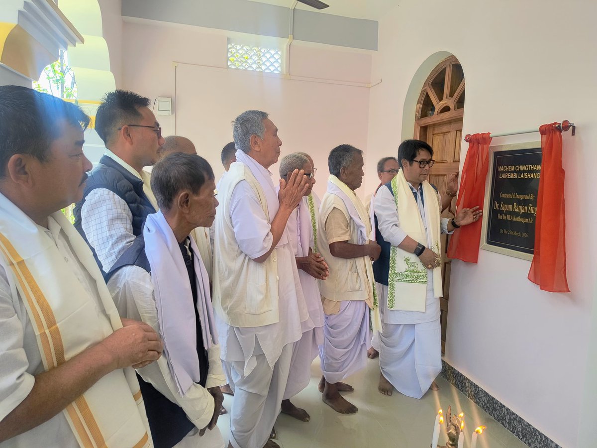 Dr Sapam Ranjan Singh tweet media