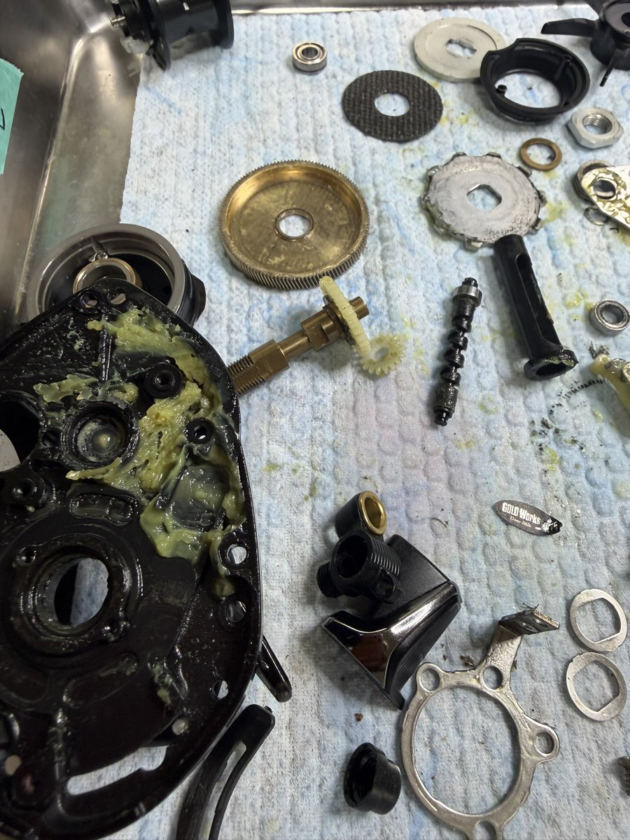 GOLDWorksの人🐈‍⬛リールオーバーホール&匠ベアリング tweet media