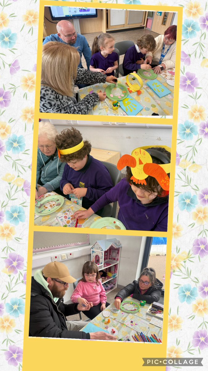 MrsMcCafferty1's tweet photo. It was a pleasure to attend Miss Arkley’s Spring Parental Engagement Event yesterday. Lots of little 🐣 chicks having fun singing songs and doing crafts with their families. 

@CraigmarlochINV @MissArkleyCM https://t.co/UCOZSG4g96