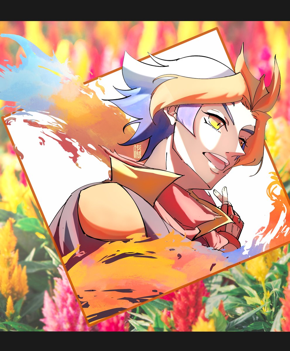 flanpaints's tweet photo. YuGiOh Flower Series Part 2 
18- Celosia Dragon's Breath

#遊戯王VRAINS #イラスト #fanart https://t.co/bc2AFHlrWQ