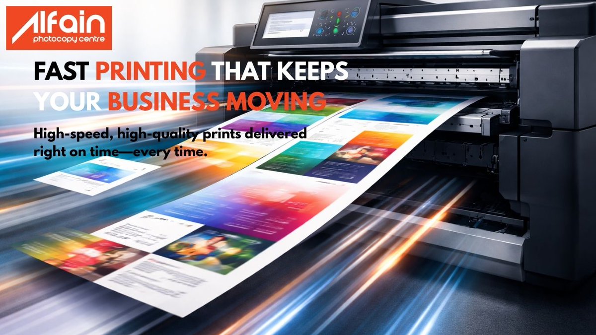 AnjilaShresthaa's tweet image. Still waiting on your print jobs while deadlines slip away?

Stop losing time—and business. Get fast, high-quality printing that delivers exactly when you need it. 

alfainonline.com/digital-printi…

#PrintingPressInSharjah #FastPrinting #BusinessGrowth