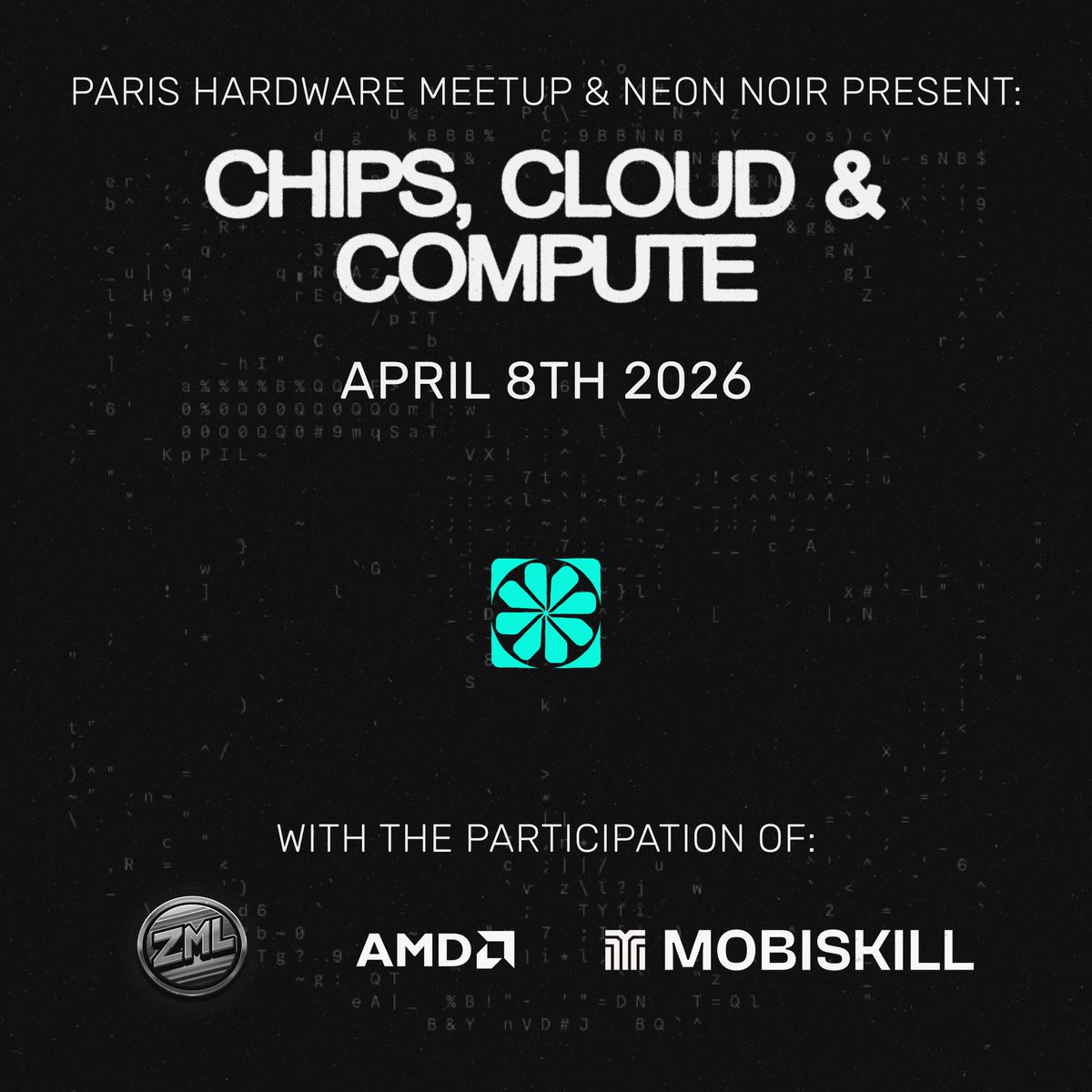 neon_noir_paris's tweet image. The 3rd Paris Hardware Meetup is here! 🇫🇷

We’re diving into AI Infrastructure: From inference to HPC, built in Europe. High-level technical talk with the architects making it happen.

Register: luma.com/mp28h4ev

#Hardware #AI #DeepTech #ParisTech #HPC #Semiconductors