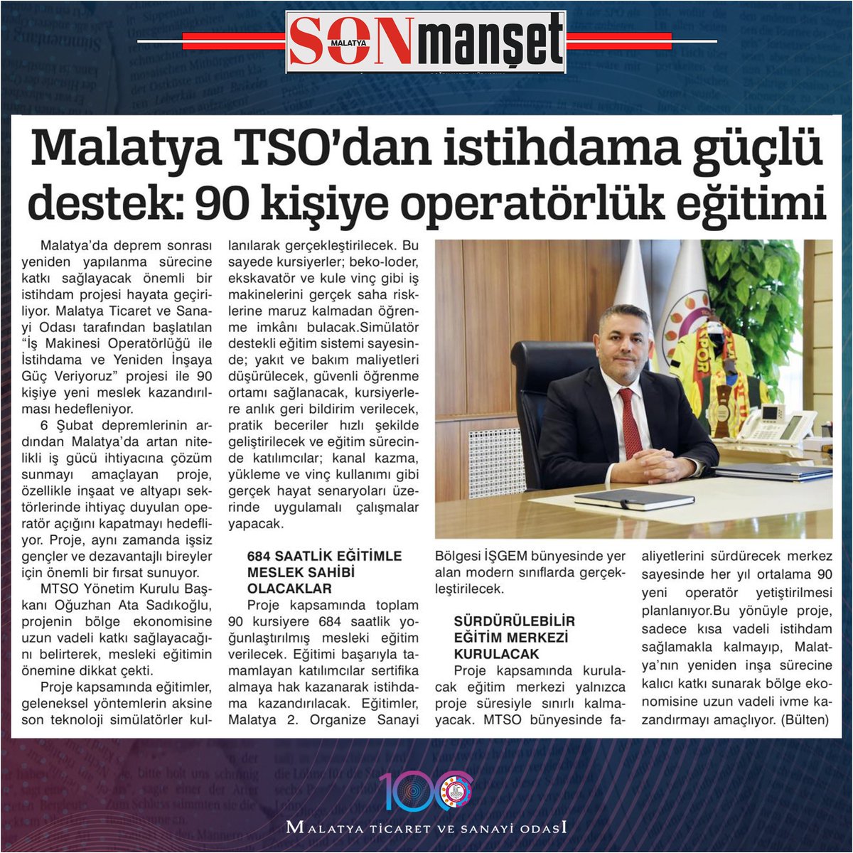 oasadikoglu's tweet photo. 🟩Odamız ve Fırat Kalkınma Ajansı iş birliği ile "İş Makinesi Operatörlüğü ile İstihdama ve Yeniden İnşaya Güç Veriyoruz" projemizi hayata geçiriyoruz. Simülatör teknolojisi ile vereceğimiz eğitimler sayesinde kursiyerlerimiz, bekoloder, ekskavatör ve kule vinç kullanımını gerçek saha risklerinden uzak, güvenli bir ortamda öğrenme imkânı bulacak."  

📰(Haber) https://t.co/AYthdJaASt