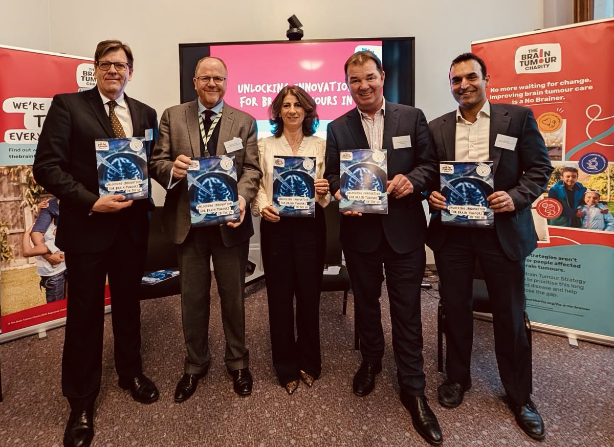 GuyOpperman's tweet image. Chaired the @BrainTumourOrg panel launching &amp;amp; discussing their amazing report “Unlocking Innovation for Brain Tumours in the UK.”

A stellar panel featuring Professor Mike Lewis, Dr Amit Aggarwal, the charity CEO Dr Michele Arif &amp;amp; @MPGeorgeFreeman 
Small but significant steps 1/