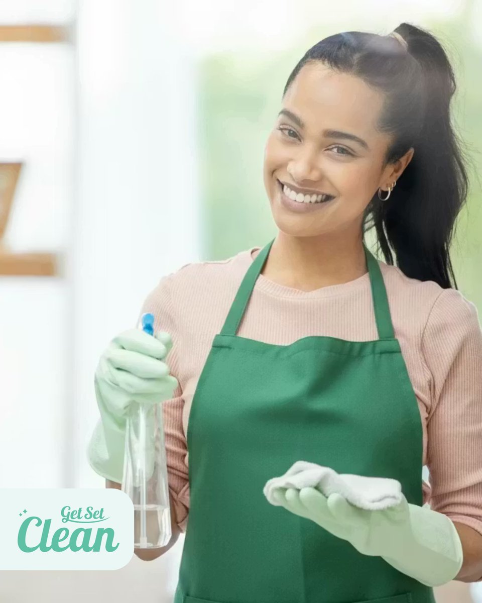 Get_Set_Clean's tweet image. Less cleaning, more time for you. We take care of the chores so you can focus on what matters.

#getsetclean #cleaningtips #cleaningcompany #londoncleaners #londoncleaningcompany