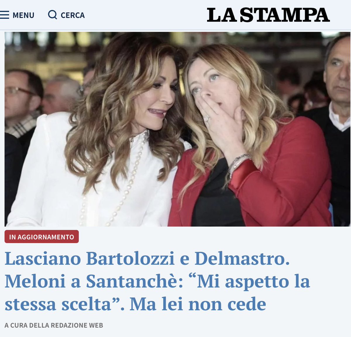 DomeniGiordano's tweet photo. Sarebbe bastato uno #SpinDoctor
In questi 4 anni alla guida del ministero del Turismo, il più grande errore commesso da @DSantanche è stato di non aver scelto uno spin doctor.
Non un portavoce, un portaborsa, neanche un SMM o un ufficio stampa, per evitare questo (nuovo) disastro reputazionale le sarebbe bastato uno straccio di spin doctor.