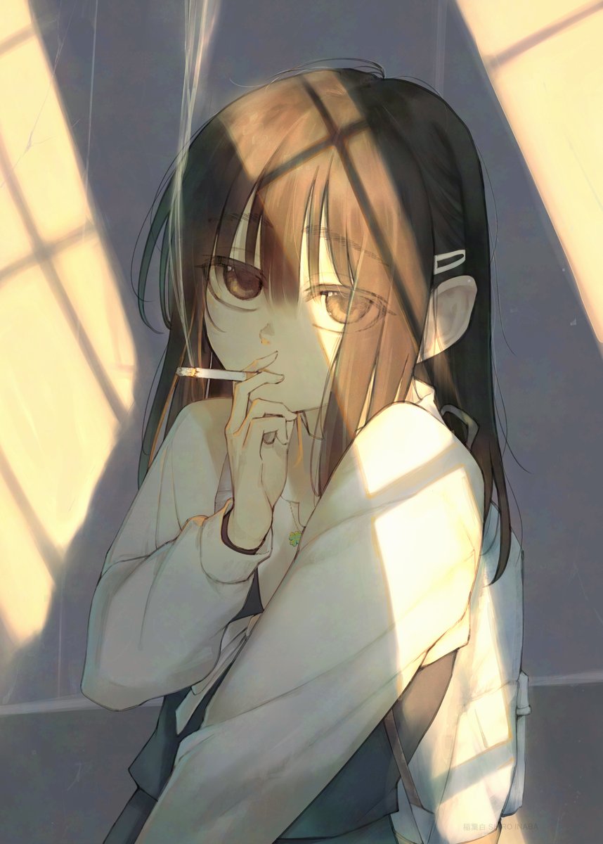 稲葉白/shiro inabaタバコ後輩①発売中 tweet media