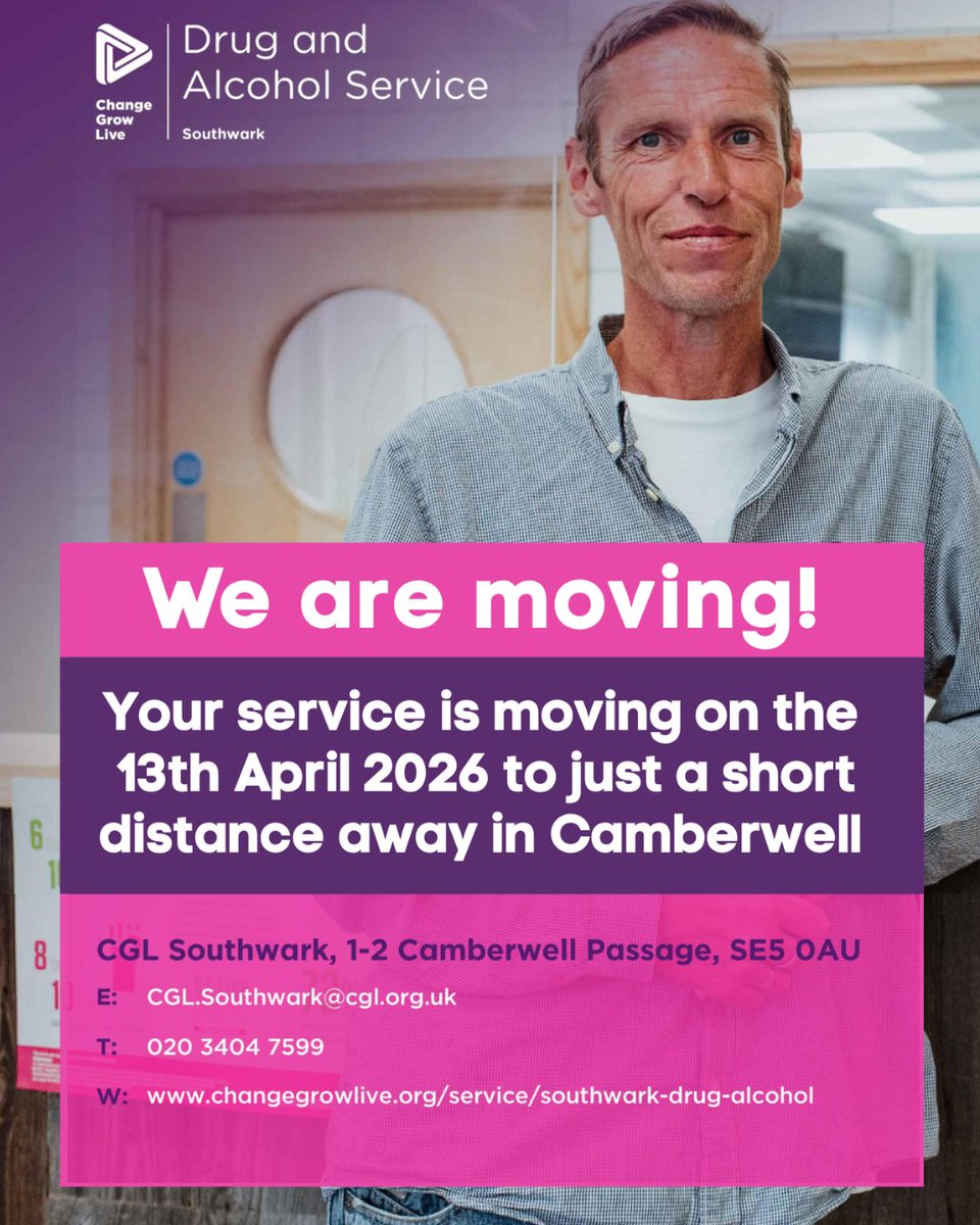 Change Grow Live Southwark tweet media