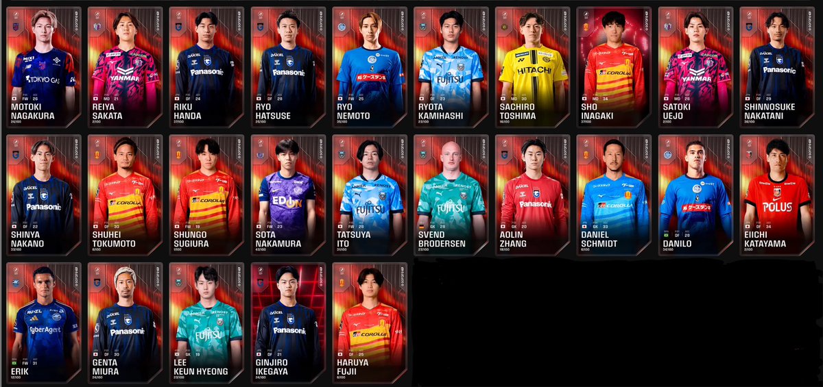 Hey guys! RT/❤️ would help me a lot

Yesterday night bought another J1 League gallery!🔴

A lot of Special Edition cards, 1/100… some nice cards here!!😍

All cards are now on the market, i’m accepting discounts and swaps at fair value! Take a look on them!🔥

#sorare