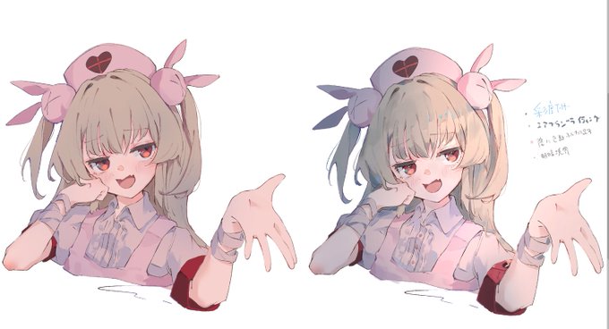 今年は例年よりもう一歩頑張ってみる、が目標なので一旦塗り終わってから複製して、もうちょっと背伸びしながら描くフェーズを挟んでいる 