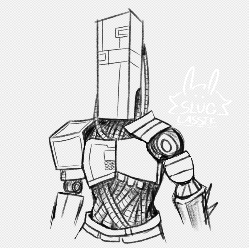 Sluglassie's tweet photo. Rare Twitter (X) post but here some Swordsmachine art! :D #Ultrakill #Ultrakillfanart #Ultrakillart #Swordsmachine https://t.co/gVYXQmq2EA