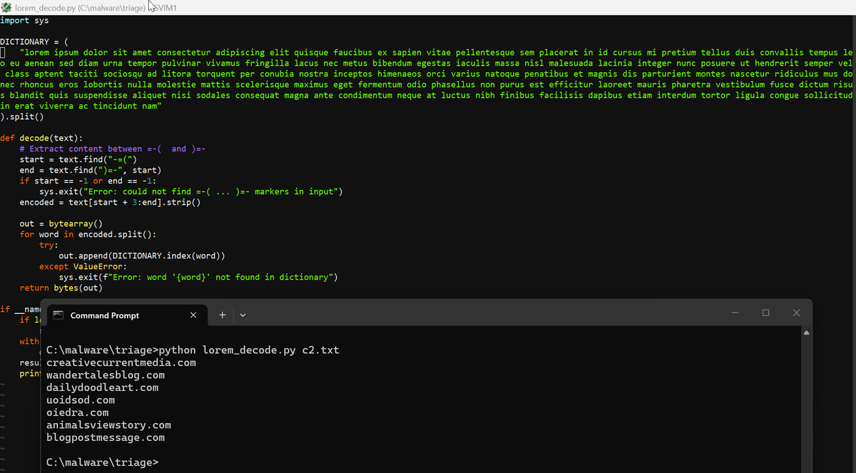 Malcat dev tweet media