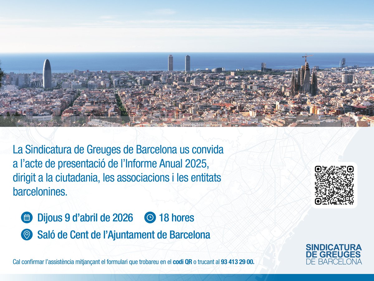 Sindicatura de Greuges de Barcelona tweet media