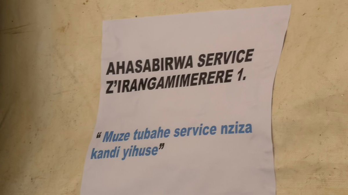 MUHIMA SECTOR tweet media