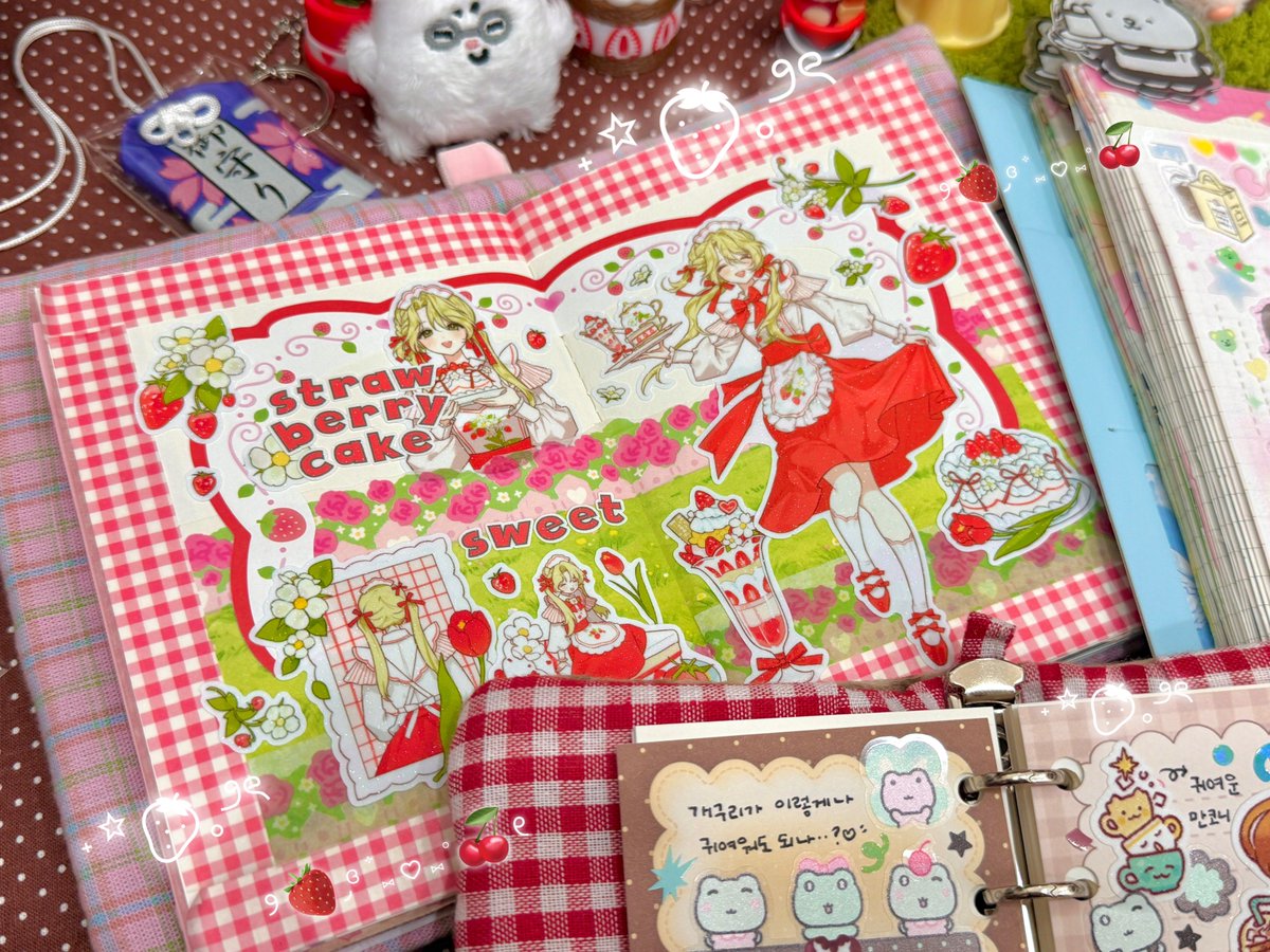 올더띵스아이러브♡ we love sweet lab. 문구전 다꾸 탑꾸 인형옷 스티커 tweet media