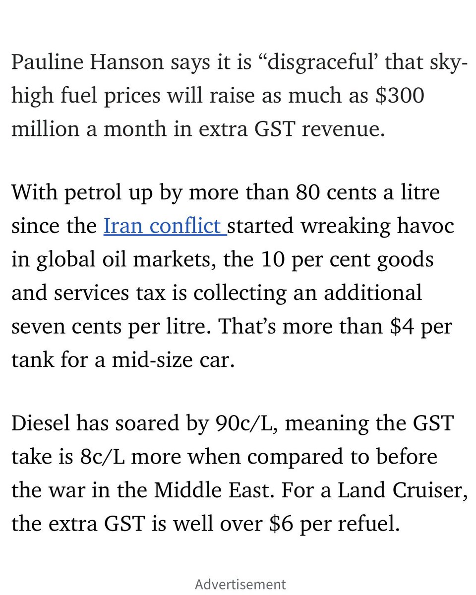 Pauline Hanson 🇦🇺 tweet media