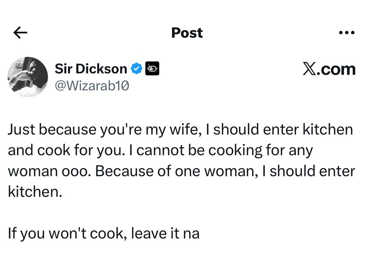 Supercrok1's tweet image. You are not yet hungry!! The audacity 
#menpower