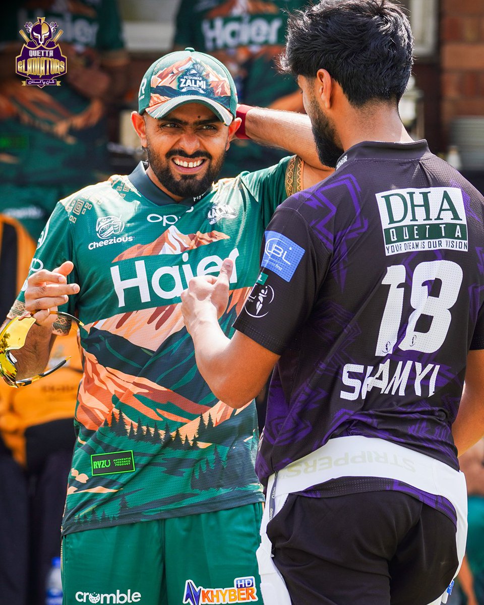 𝑾𝒉𝒆𝒏 𝒅𝒓𝒆𝒂𝒎𝒔 𝒎𝒆𝒆𝒕 𝒊𝒏𝒔𝒑𝒊𝒓𝒂𝒕𝒊𝒐𝒏✨

Shamyl Hussain learning from the best!✌️

#HBLPSL11 #PurpleForce #KaiKaiQuetta