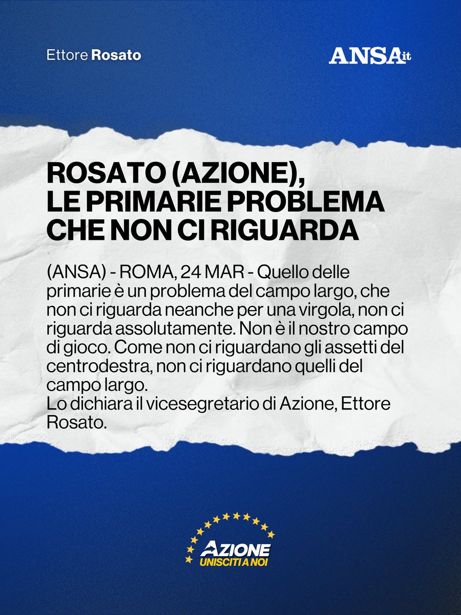 Ettore Rosato tweet media