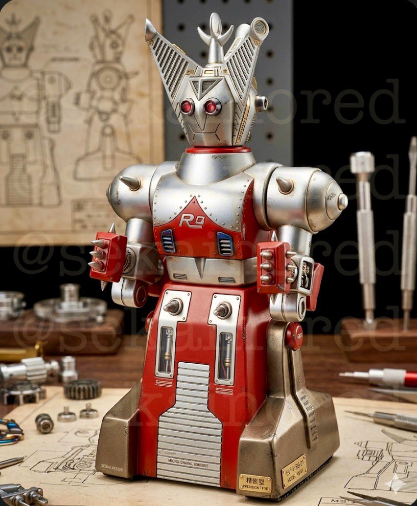 #Gロッソ
安心しました
これで #スーパー戦隊
の歴史だけでなく
#レッドタイガー も永遠に
語り継がれていきますね

こうなったら
超UFO大戦争
戦え！R.E.D.タイガー
として復活してください！
(創英舎と大野剣友会の
承認が必要ですが…)
写真はGoogleさんにお願いしたら
バックルがR→Tなのは何故？