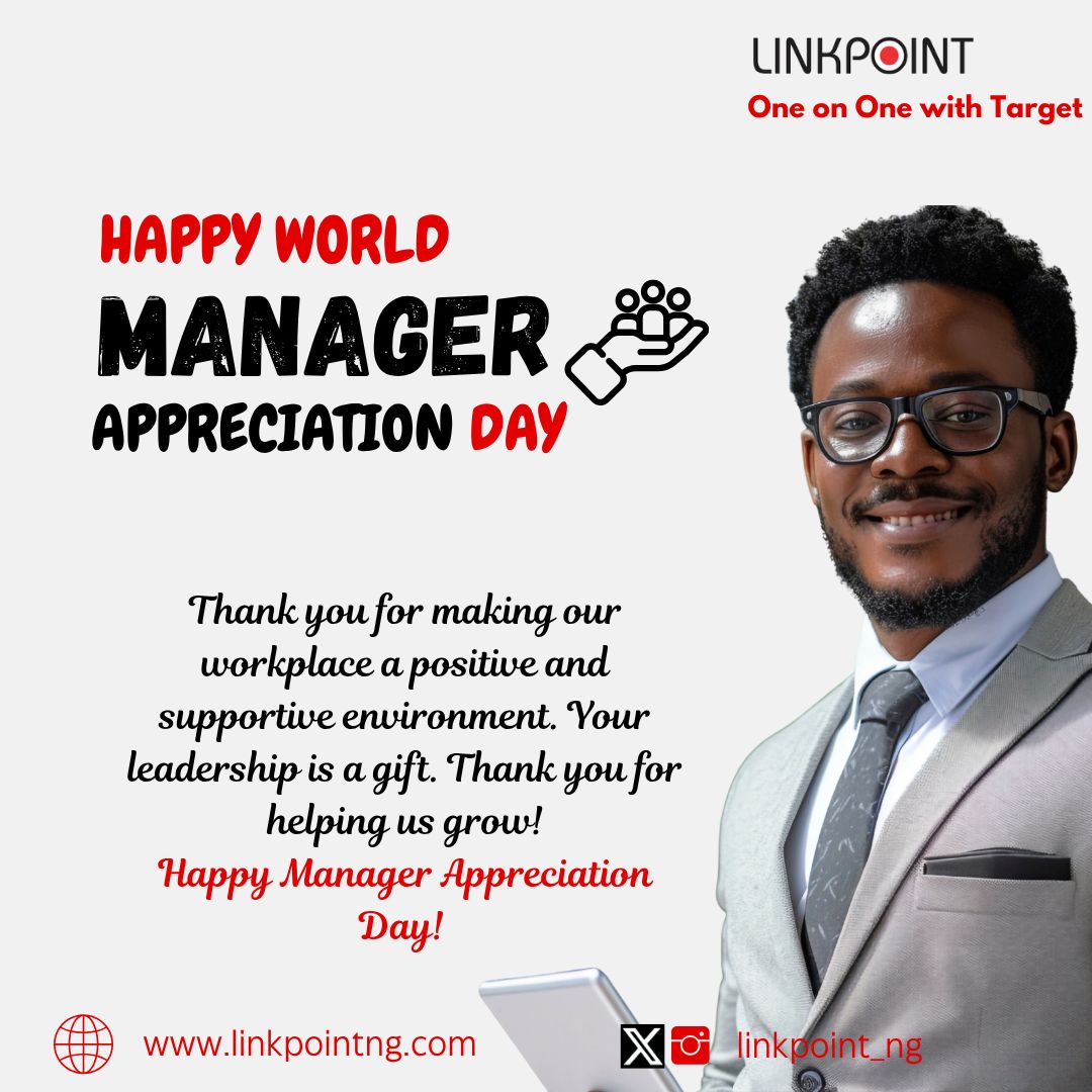 LinkpointNg's tweet photo. To all our managers, that makes work easier, you are seen and loved... https://t.co/B93TUGg5Ov