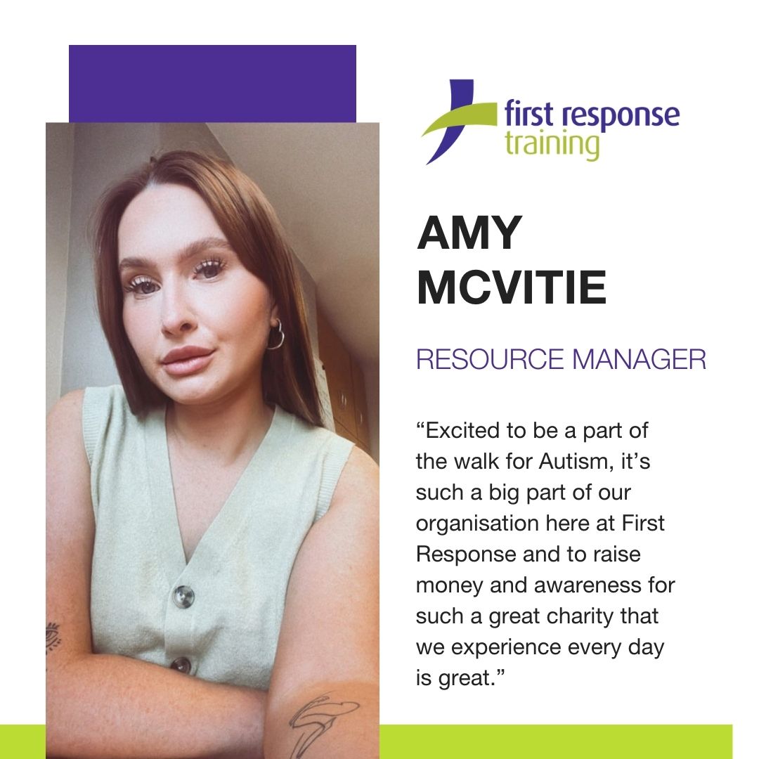 FRTLtd's tweet photo. One day left until the FRT team starts clocking up 10,000 steps per day for the #WalkForAutism 
Our Resource Manager, Amy McVitie, says "to raise money and awareness for such a great charity that we experience every day is great!" https://t.co/4lcUxN3egL