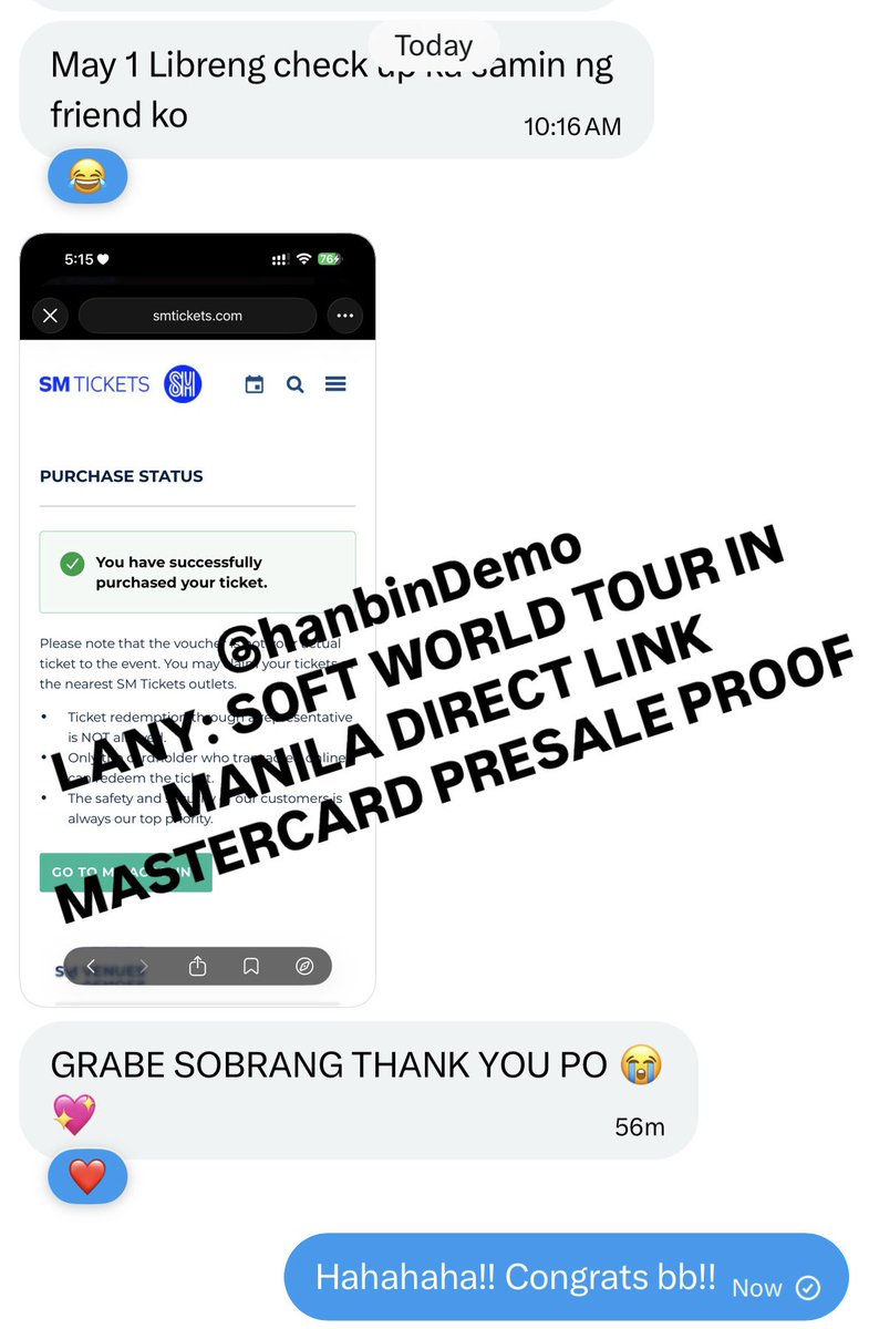 LANY, CUP OF JOE & EXO DIRECT LINK tweet media