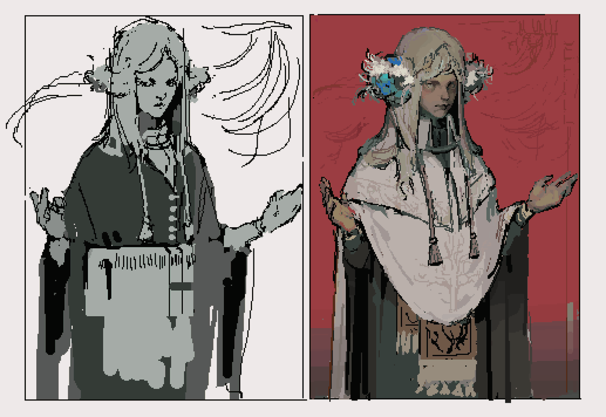 eCherryArt's tweet photo. drawing is quite a frustrating process, but that’s what makes it so engaging https://t.co/WS4riIOihG