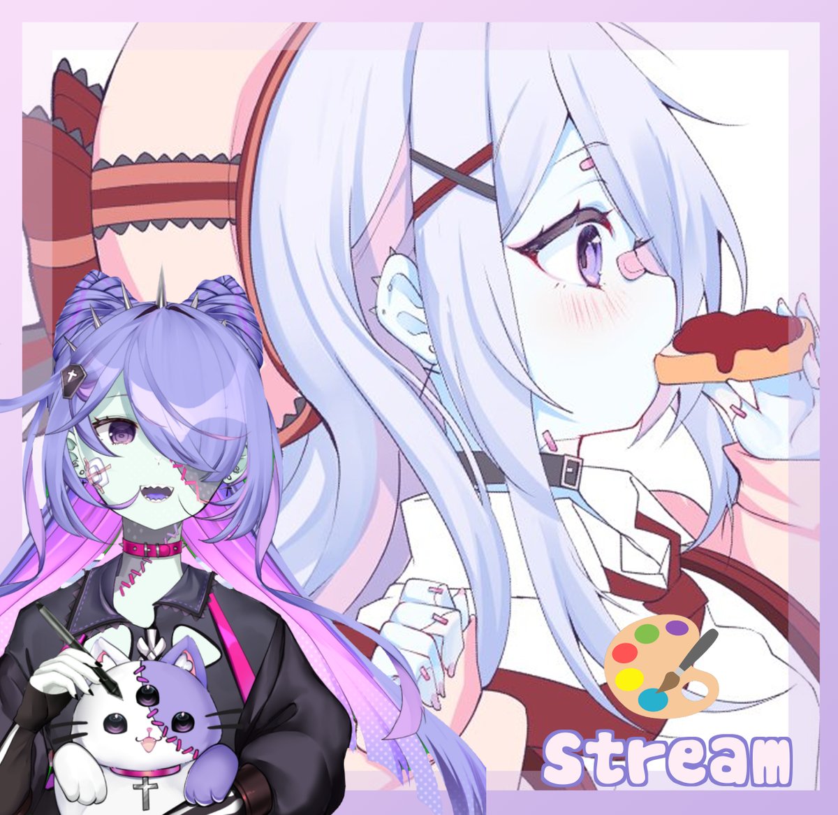 tac_toki's tweet photo. 🎨S͓̽t͓̽r͓̽e͓̽a͓̽m͓̽ - 17.00 Uhr
Heute gibt's wieder einen Art stream >w<✏️
Schaut gerne rein und vergesst euer trinken nicht🧋
▶️https://t.co/lmZPCcjSgx
#GerVTuber #ArtStream #ZombieStream https://t.co/vo7uTD3Zib